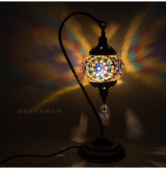 Art Decor Table Lamp E14 Holder LED Bulb Desk Lamps Bedside Home Lighting Fixtures Living Room Bedroom Home Decor Coffee Shop