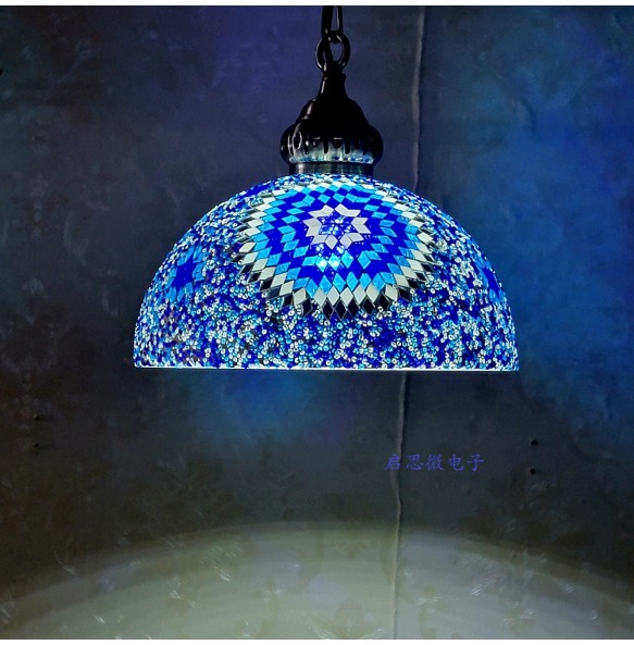 Newest Style Turkey Ethnic Customs Handmade Lamp Romantic Cafe Restaurant Bar Tree Pendant Light Hanging Light Home Lighting