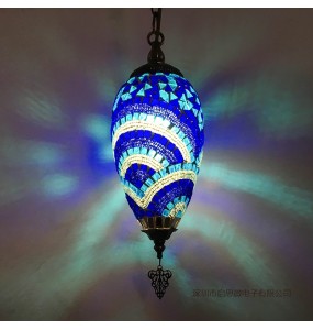 New Style Turkey Ethnic Customs Handmade Lamp Romantic Cafe Restaurant Bar Tree Pendant Lighting Bar Pendant Light