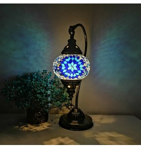 DIY Turkish Mosaic Swan Table Light Material Package Handmade Night Lamp Lovers Parent-child  Birthday Gift Lampe De Chevet