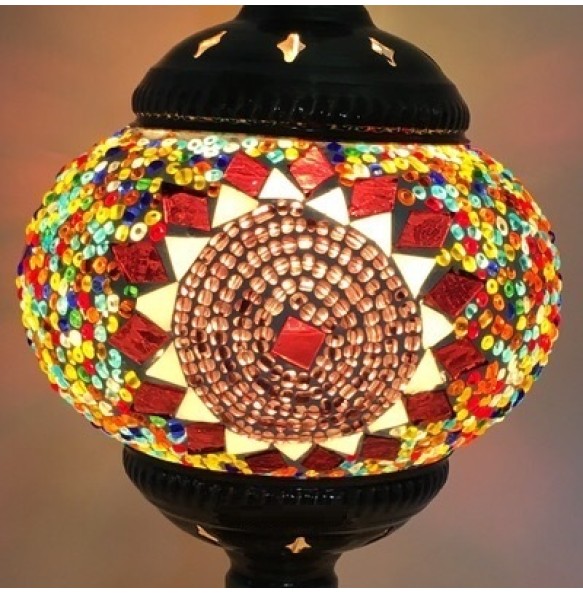 New style Turkey Ethnic Customs Handmade Lamp Romantic Cafe Restaurant Bar Tree Pendant Light Bar Mosaic Pendant Lamp