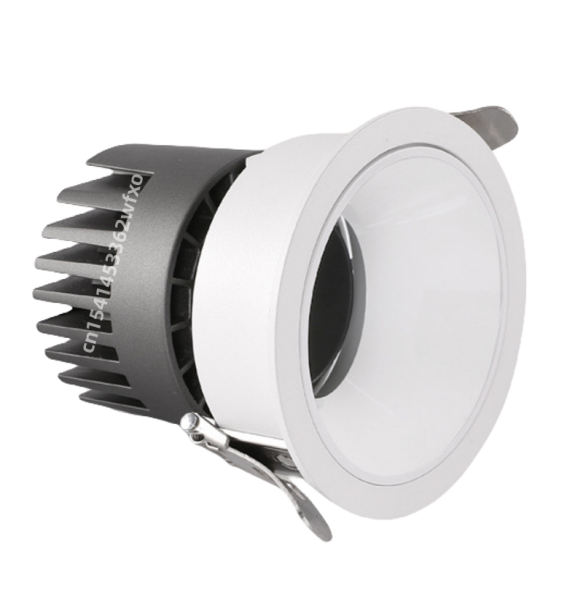 Dimmable COB downlight spotlight 5W7W10W12W18W20W24W30W Aluminum sky lamp led chandelier AC110V-220V home commercial light bulb