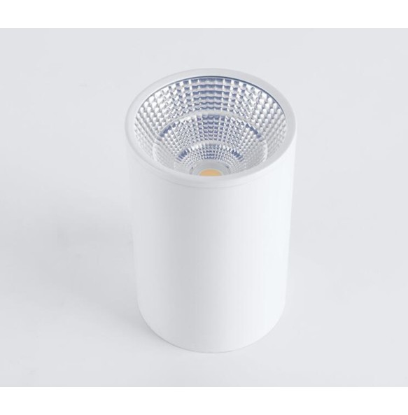 Dimmable COB Ceiling Downlight 5W 7W 9W 12W 15W 18W 24W Cylinder Lamp  AC85-265V Lamp  Led Spot Light