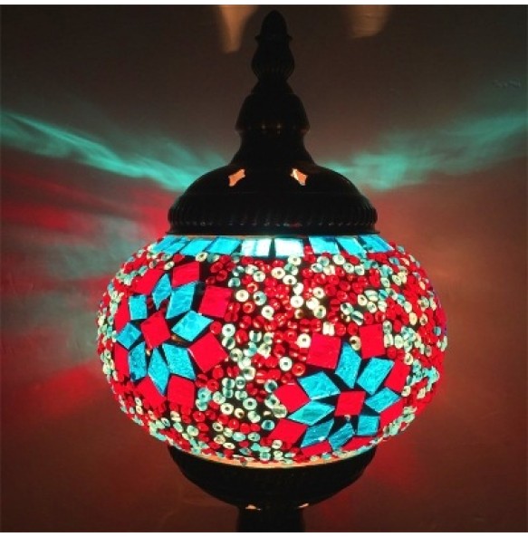 New style Turkey Ethnic Customs Handmade Lamp Romantic Cafe Restaurant Bar Tree Pendant Light Bar Mosaic Pendant Lamp