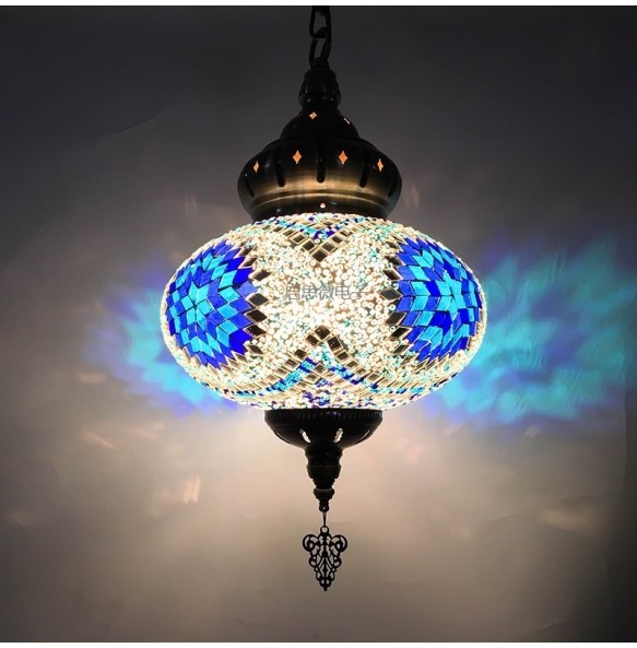 Mosaic LED Pendant Lights Dining Table Kitchen Bedroom Foyer Living Room Hotel Restaurant Coffee Hall Studyroom Indoor Home Lamp