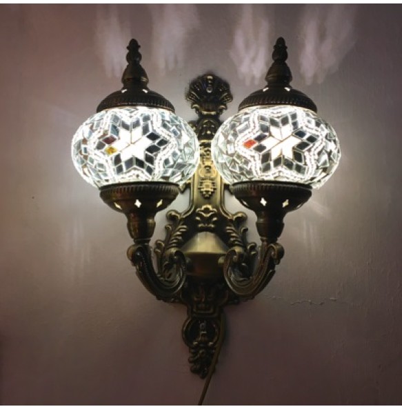 Turkey Ethnic Customs Handmade Lamp Romantic Cafe Restaurant Bar Wall light Bedroom Living Room Book Room  Wall Lights