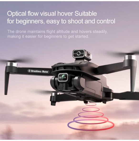 New V168 Drone Professinal Three Camera 8K Wide Angle Optical GPS Localization Four-way Obstacle Avoidance Quadcopter For XIAOMI