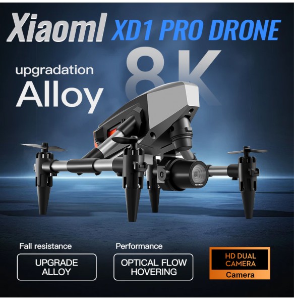 New XD1 Drone 8K Professional High-Definition Aerial Photography Dual-Camera Omnidirectional Obstacle Avoidance Quadrotor Toys