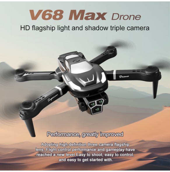 2024 New V68 Original Drone Professional 8K Aerial Photography Dual-Camera Omnidirectional Obstacle Avoidance Drone For XIAOMI