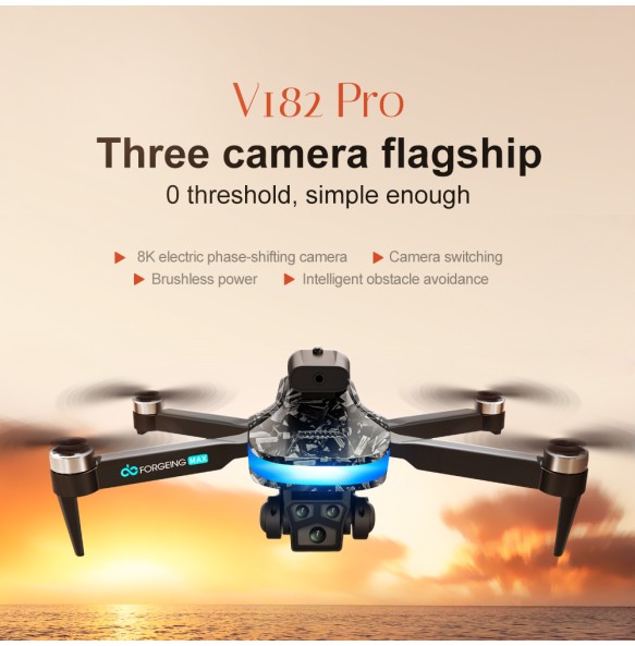 2024 New V182 Original Drone Professional 8K Aerial Photography Dual-Camera Omnidirectional Obstacle Avoidance Drone For XIAOMI