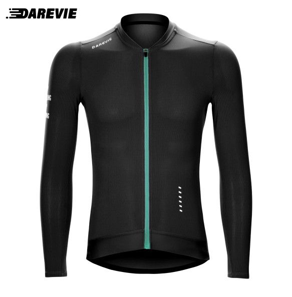 DAREVIE Cycling Jersey Long Sleeve Men Women 2024 Cool Feel Man Cycling Maillot Breathable Quick Dry SPF 50 Slim Fit Small Size