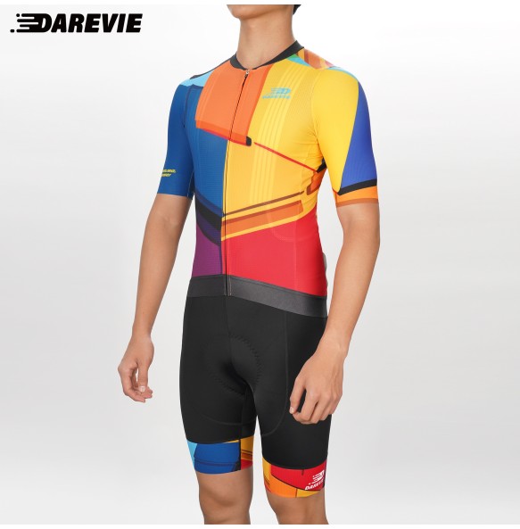 DAREVIE Men's Cycling Pro Jersey 2024 Summer Breathable  Man Cycling Maillot Durable Fashion Colorful Cycling Clothes For Men