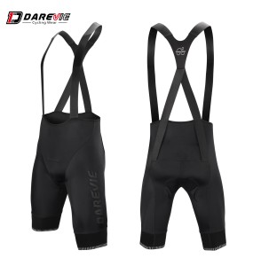 DAREVIE Cycling Bib Shorts Men Adjustable Pad Men's Cycling Bretelle Korea ASK Lycra Men Cycling Shorts 7.5CM Leg Gripper Pro 6H