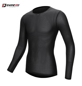 DAREVIE Seamless Cycling Jersey Men Breathable Summer New Long Sleeve Men's Cycling Jersey MTB Road High Quality Cycling Jersey