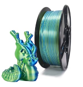 Dual Color PLA Filament for 3D Printer Two-tone 3D Printing Material 1.75mm Magic Two Colors Sublimation Duotone Silk Filaments