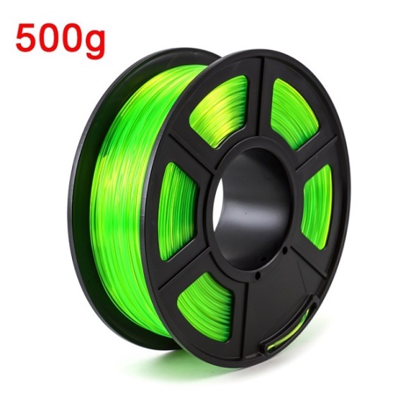 3D Printer PETG Filament 1.75mm Sublimation Filament Plastic Green Black Red 3D Printing Filament Silver Material