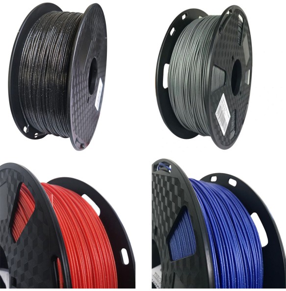 PLA Crystal Filaments 1.75 mm 1Kg /500g / 250g 3D Printer Filament Sparkle Shining 3D Printing Material Glittering PLA Filaments