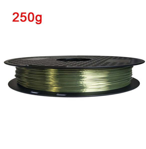 1.75mm Silk PLA Filament 3D Printer Shiny Materal 500G/250G Black Wihte Red Blue Sublimation Solid Silk-like 3D Printer Filament