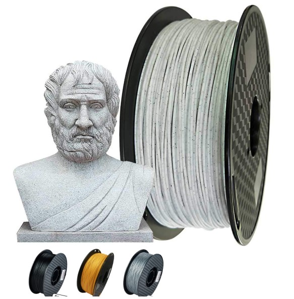 3D Printer Filament 1.75mm PLA Marble 1kg/500g/250g FDM Plastic Plus Material for 3D Printing Sublimation Filament PLA DIY Art