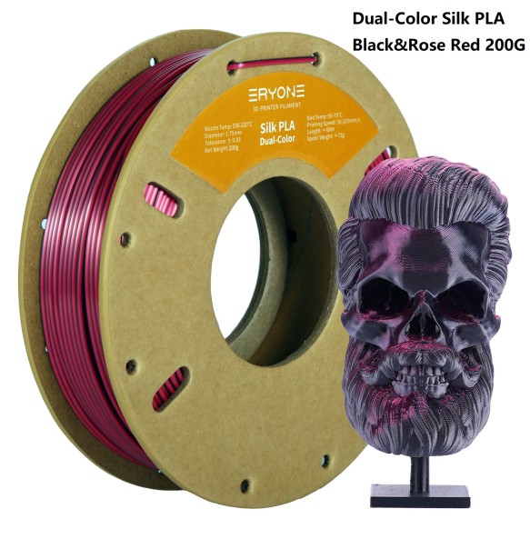 ERYONE 200g Dual/Tri Colors Silk PLA Filament For FDM 3D Printer 1.75mm ±0.03 High Quality New arrival Impresora 3D Printting