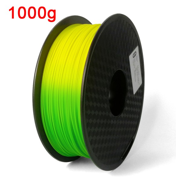 PLA 3D Printer Filament Color Change with Temperature 31-45 Degree Rainow Purple to Pink Green to Yellow 1.75mm for 3D Printing