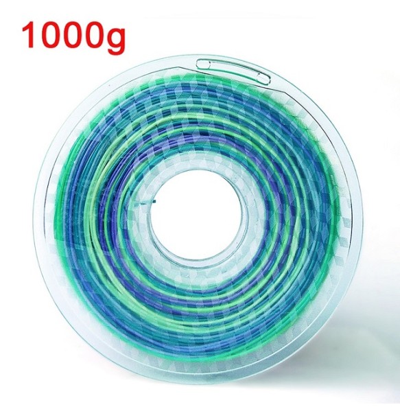 3D Printing Flexible Filament 1kg TPU Filaments 1.75mm Filament 250g Rainbow Filament Glowing 3D Printing Materials White Black