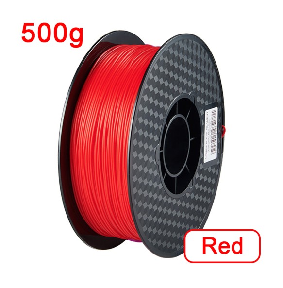 3D Printer Filament PLA 1.75mm 500g Printing Materals Plastic Black Red Sublimation Translucent Transparent Yellow Blue Purple