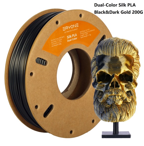 ERYONE 200g Dual Colors Silk PLA Filament For FDM 3D Printer 1.75mm ±0.03 High Quality New arrival Impresora 3D Printting