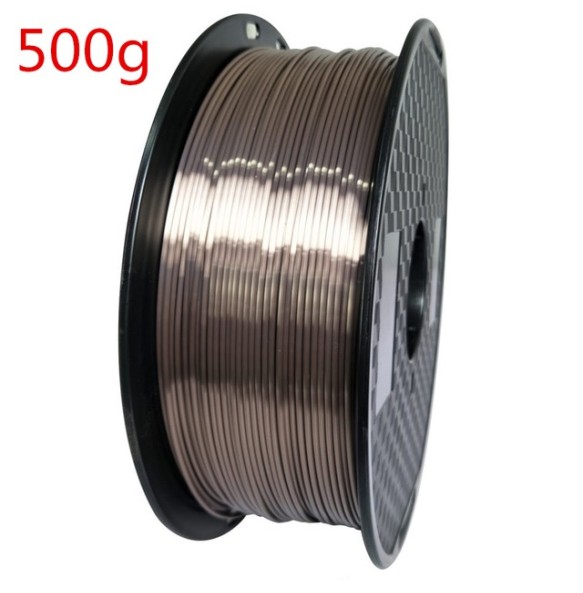 3D Filament Silk PLA 1kg 1.75mm Spool Wire 3D Printer Material 3D Print Filament PLA Rose Gold 3D Printing Plastic Material