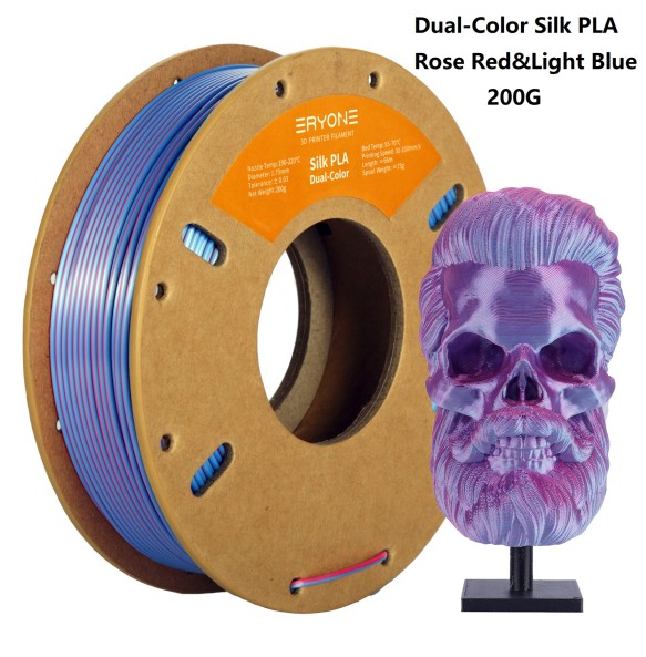 ERYONE 200g Dual Colors Silk PLA Filament For FDM 3D Printer 1.75mm ±0.03 High Quality New arrival Impresora 3D Printting