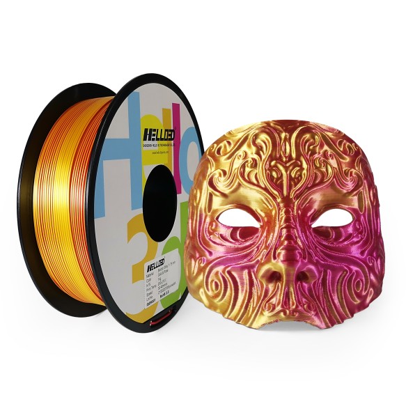 250G 3D Filament PLA 1.75mm 1kg Tricolor Filament Silk PLA 3D Printer Material Sublimation PLA Multicolor Filamento Impresora 3D