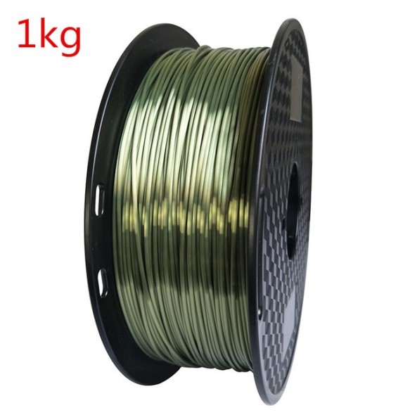 Silk PLA 3D Filament 1kg 1.75mm Spool Wire 3D Printer Material 3D Print Filament PLA Copper 3D Priting Filamento Rose Gold