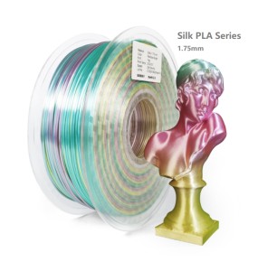 3D Printer Filament PLA 1.75mm 200G 3D Silk Filament Dual Color PLA Rainbow Filament PLA Silk Tricolor Filamento impresora 3d