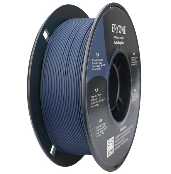 ERYONE Matte PLA Filament 1KG Spool 1.75mm 1.45 Density (g/cm3) Matte PLA Filament For FDM 3D Printer Fast Free Shipping