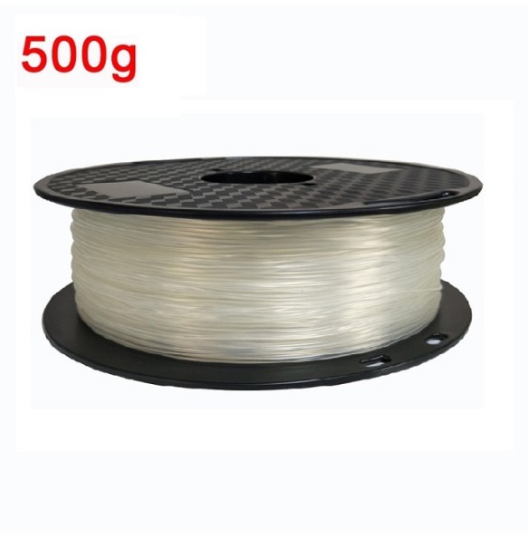 3D Printer Filament Flexible TPU 1kg Filamento 1.75mm Filament 200G Rainbow Filament Glowing 3D Printing Materials White Black