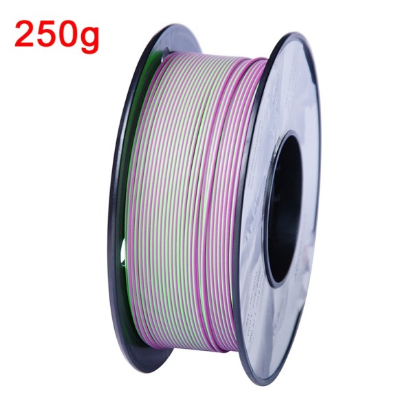 3D Filament Dual Color PLA 1kg 3D Printer Filament Silk PLA 1.75mm Two-tone 3D Printing Material Two Colors Sublimation Duotone