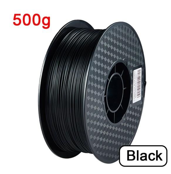 3D Printer Filament PLA 1.75mm 500g Printing Materals Plastic Black Red Sublimation Translucent Transparent Yellow Blue Purple