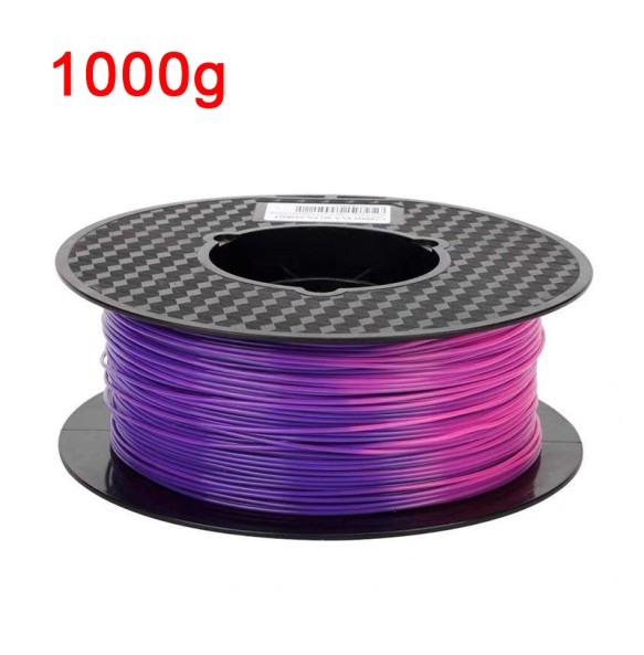 PLA 3D Printer Filament Color Change with Temperature 31-45 Degree Rainow Purple to Pink Green to Yellow 1.75mm for 3D Printing