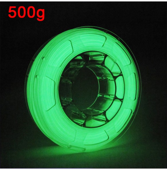 Glowing In The Dark 1.75mm 3D Printer Filament Luminous Sublimation Material for 3d Printing Glow Ranibow/ Red/ Firefly Green