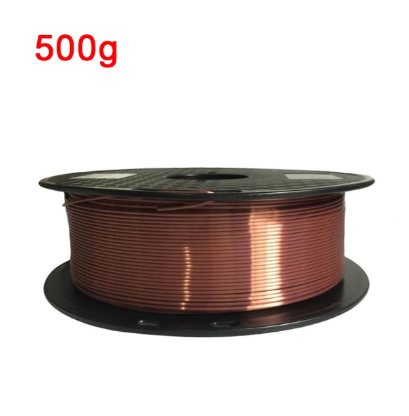 3D Printer Filament PLA 1.75mm 250g/500g/1KG Metallic Feel Shiny Silk 3D Printing Material Special sale Purple/ Copper Filament