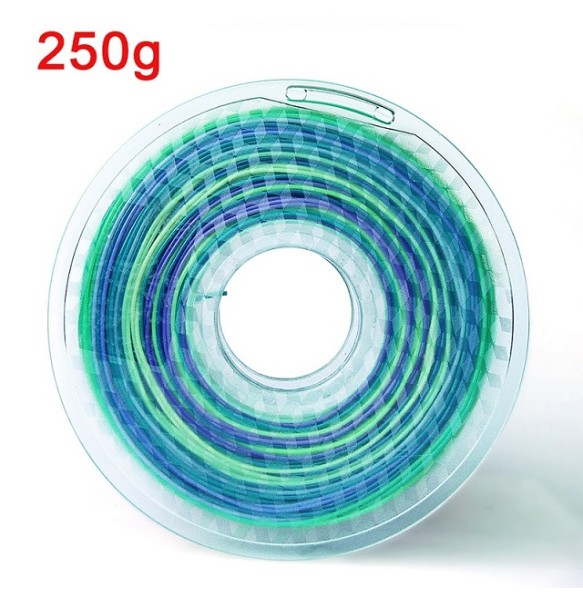 3D Printing Flexible Filament 1kg TPU Filaments 1.75mm Filament 250g Rainbow Filament Glowing 3D Printing Materials White Black