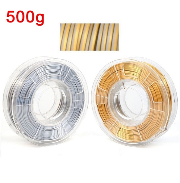 250g Dual Color PLA Silk Filament 1kg 3D Printer Filament 1.75mm Two-tone 3D Printing Material Two Color PLA Sublimation Duotone