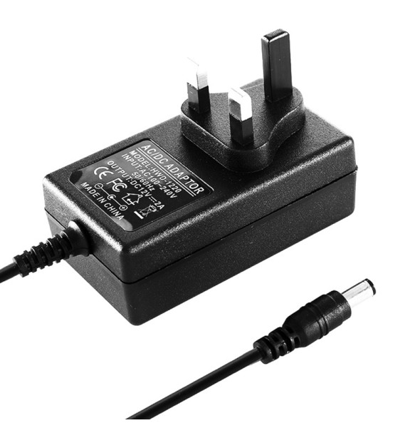 12V2.5A AC 100V-240V Adapter Power 5.5x2.1mm Connector for 3D Printers Household/Portable Devices US/EU/UK/AU Plug