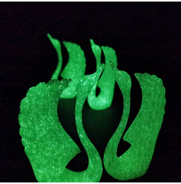 PLA Glow In The Dark Noctilucent Filament 1.75mm Plastic 3D Printer Materials Glowing Rainbow Red Firefly Green Filaments