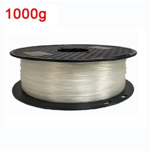 3D Printing Flexible Filament 1kg TPU Filaments 1.75mm Filament 250g Rainbow Filament Glowing 3D Printing Materials White Black