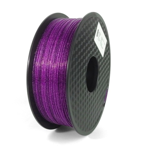 3D Printer Filament PLA 1.75mm Glittering Shining Rainbow Sublimation 3D Printing Material Sparkle Black Purple Blue Gold Orange