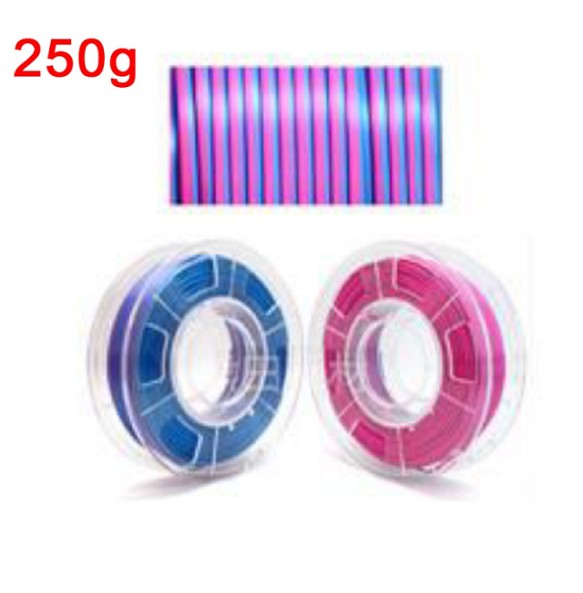 3D Printer Dual Color Filament PLA 1kg Silk Filament 1.75mm Two-tone 3D Printing Material Two Color Filament Sublimation Duotone