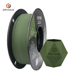 ERYONE Matte PLA Filament 1KG Spool 1.75mm 1.45 Density (g/cm3) Matte PLA Filament For FDM 3D Printer Fast Free Shipping