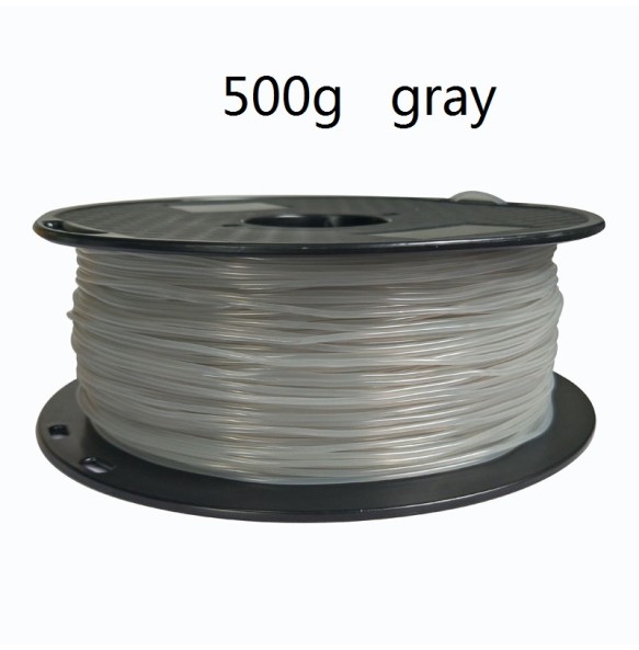 3D Printing Filament TPU Flexible Filaments TPU filament Plastic for 3D Printer 1.75mm Printing Materials white Black etc Colors