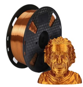 200G 3D Filament PLA 1kg 1.75mm Silk Filament 3D Printer Silky Filament PLA 3D Printing Material Copper 3D Filamento Rose Gold